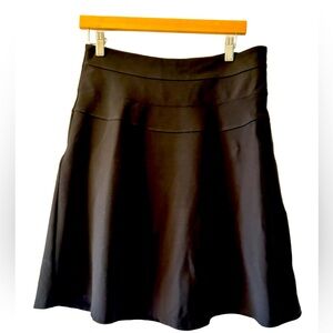 Athleta Ponte skirt EUC black size 8 tall